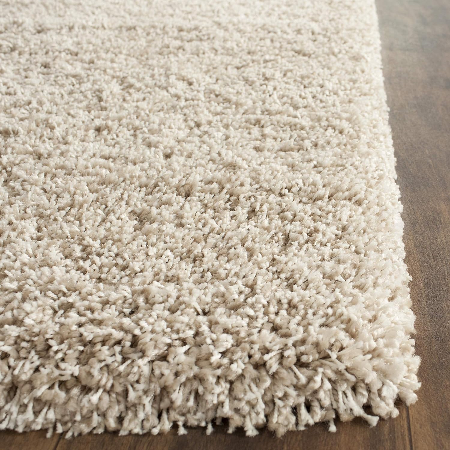 SAFAVIEH Area Rug 8x10 - California Shag Collection - Large - Beige, Non-Shedding & Easy to Clean, Ultra Plush Thick Pile, Ideal for Living Room, Bedroom, Dining Space (SG151-1313) - Image 4