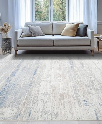 Washable Rugs 8x10 Area Rugs for Living Room,Bedroom,Dining Room,Nursery | Ultra Soft,Low Pile,Machine Washable,Fade Resistant,Non-Slip&Non-Shedding,Modern Abstract Large Carpet for Home Office Decor